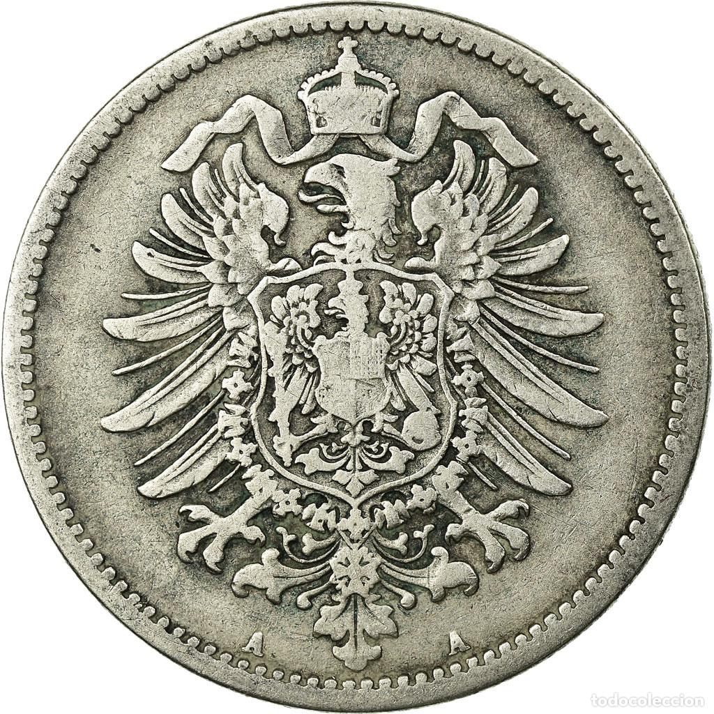 Monedas antiguas de Europa: [#697947] Moneda, ALEMANIA - IMPERIO, Wilhelm I, Mark, 1875, Berlin, BC+, Plata, KM:7