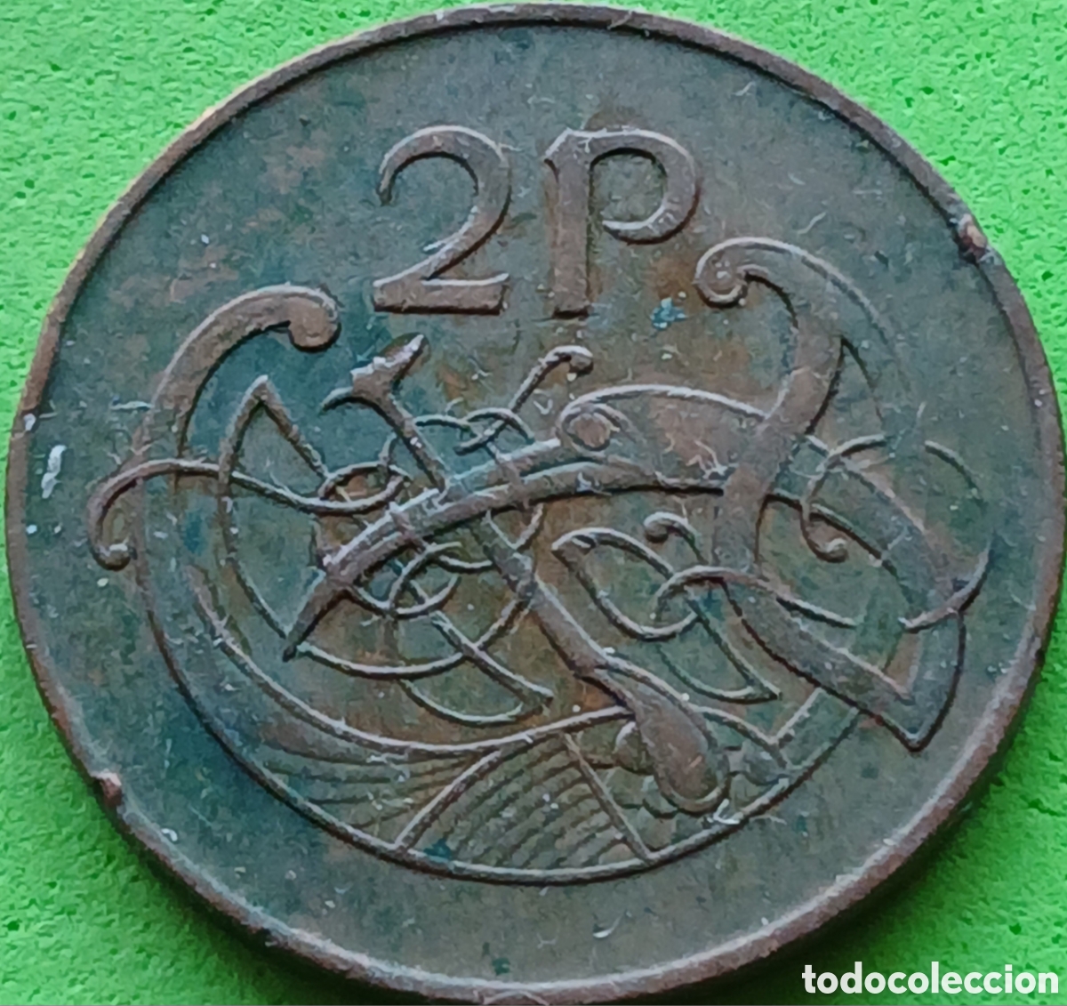 Monedas antiguas de Europa: Irlanda 2 peniques 1975 km#21