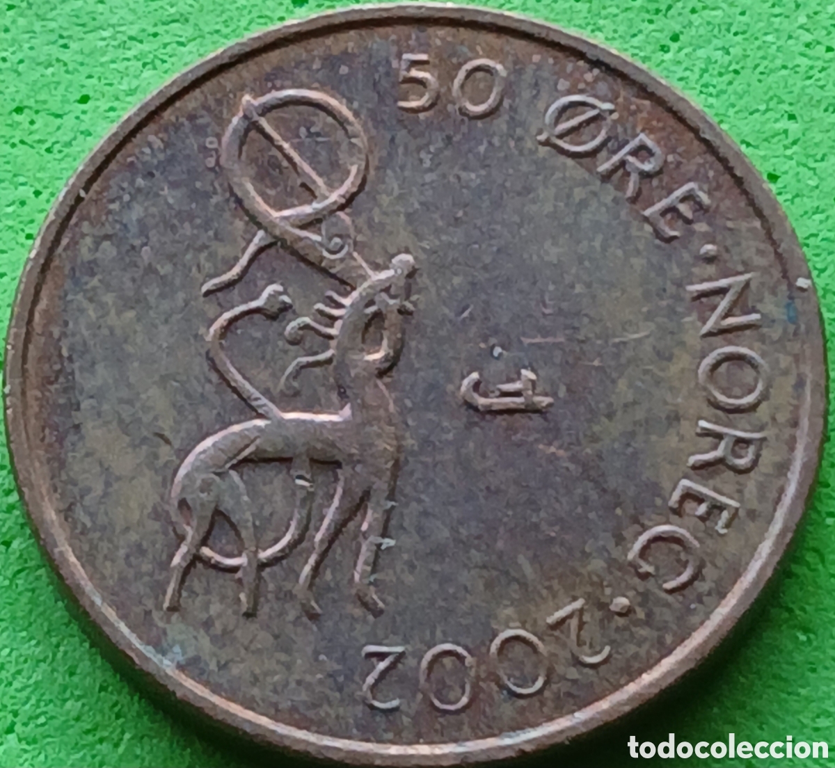 Old Coins of Europe: Noruega 50 ore 2002 km#460