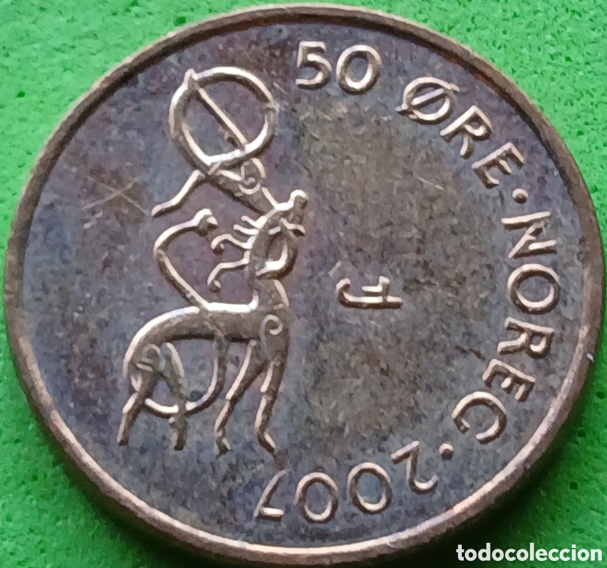 Old Coins of Europe: Noruega 50 ore 2007 km#460