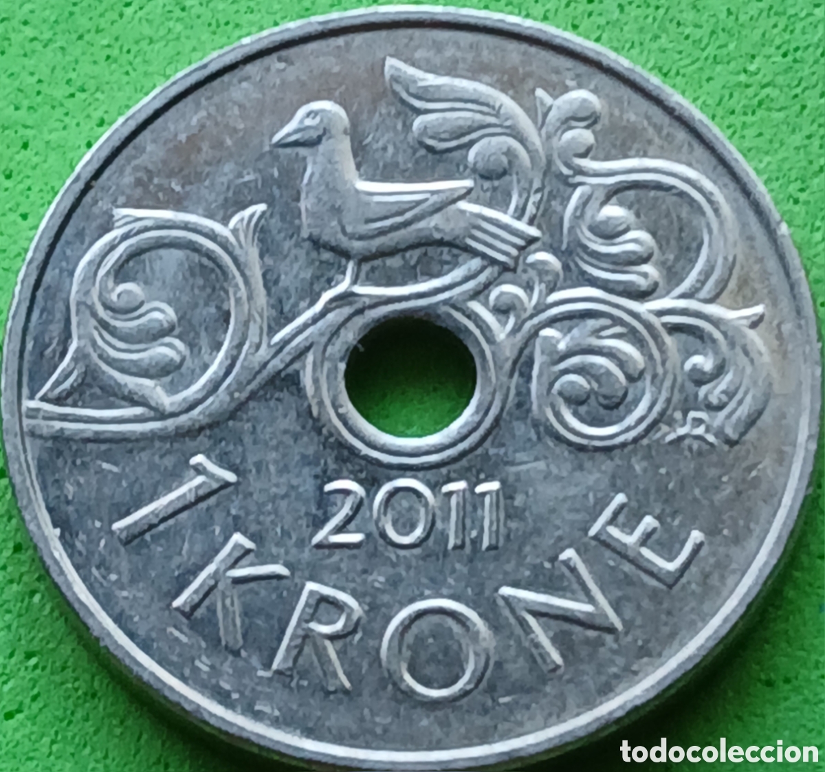 Monedas antiguas de Europa: Noruega 1 corona 2011 km#462