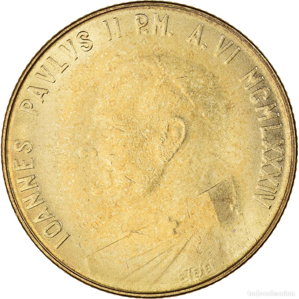 Monedas antiguas de Europa: [#1034849] Moneda, CIUDAD DEL VATICANO, John Paul II, 200 Lire, 1984, FDC, Aluminio -