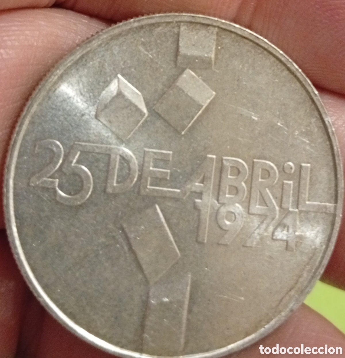 Monedas antiguas de Europa: Portugal moneda de plata de 100 escudos
