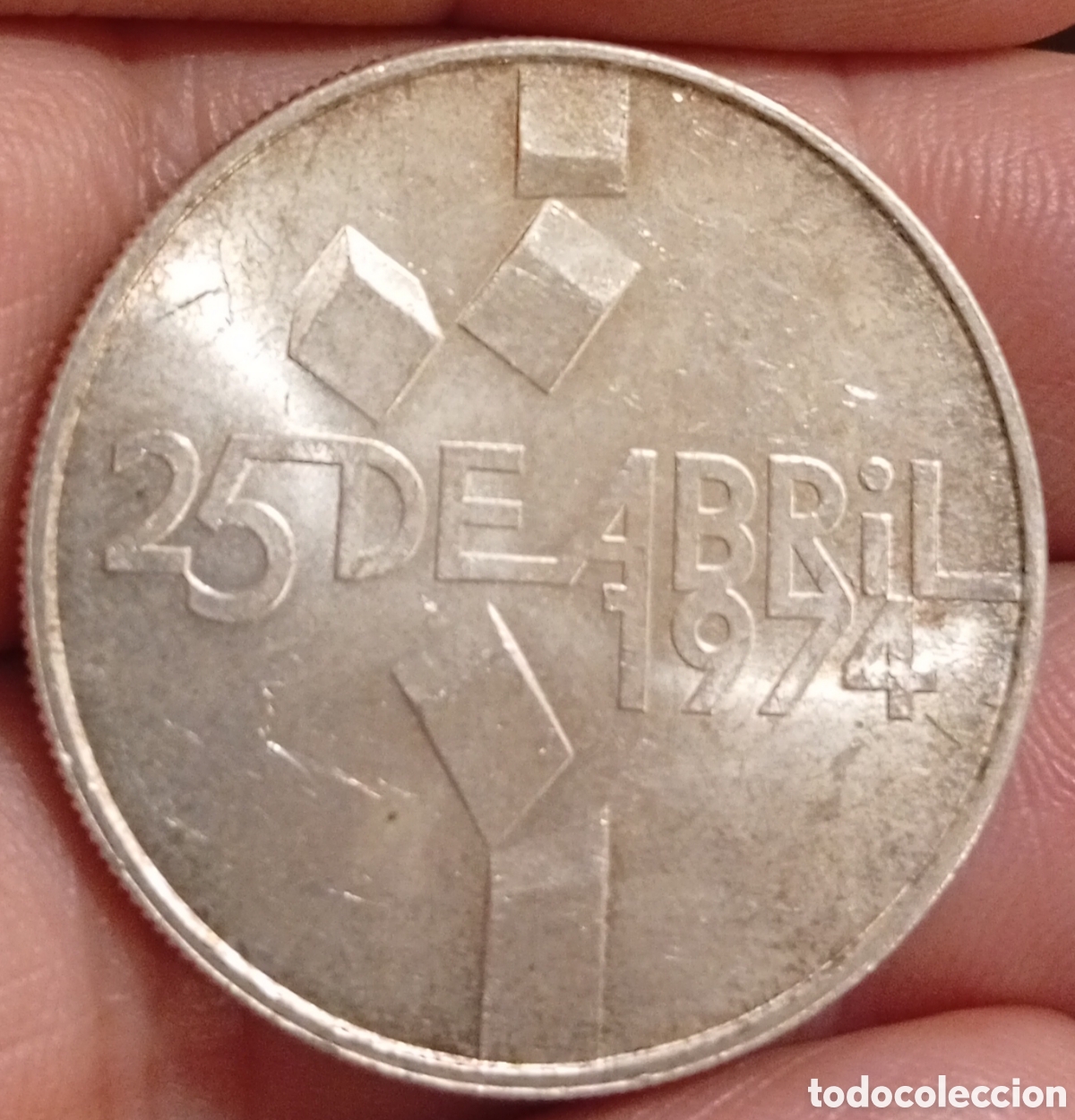 Monedas antiguas de Europa: Portugal moneda de plata de 100 escudos