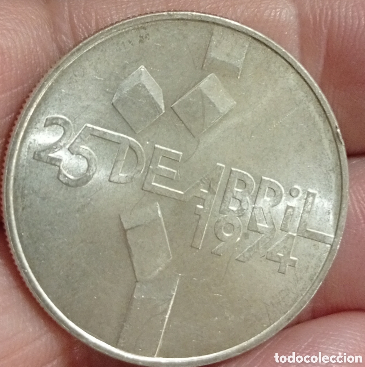 Monedas antiguas de Europa: Portugal moneda de plata de 100 escudos
