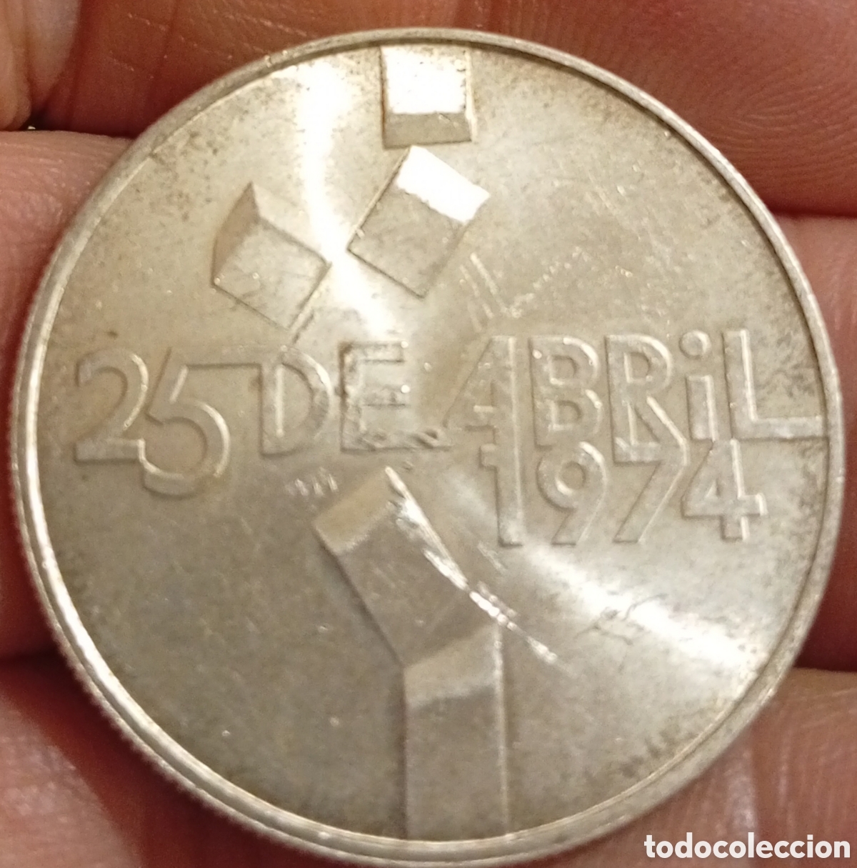 Monedas antiguas de Europa: Portugal moneda de plata de 100 escudos
