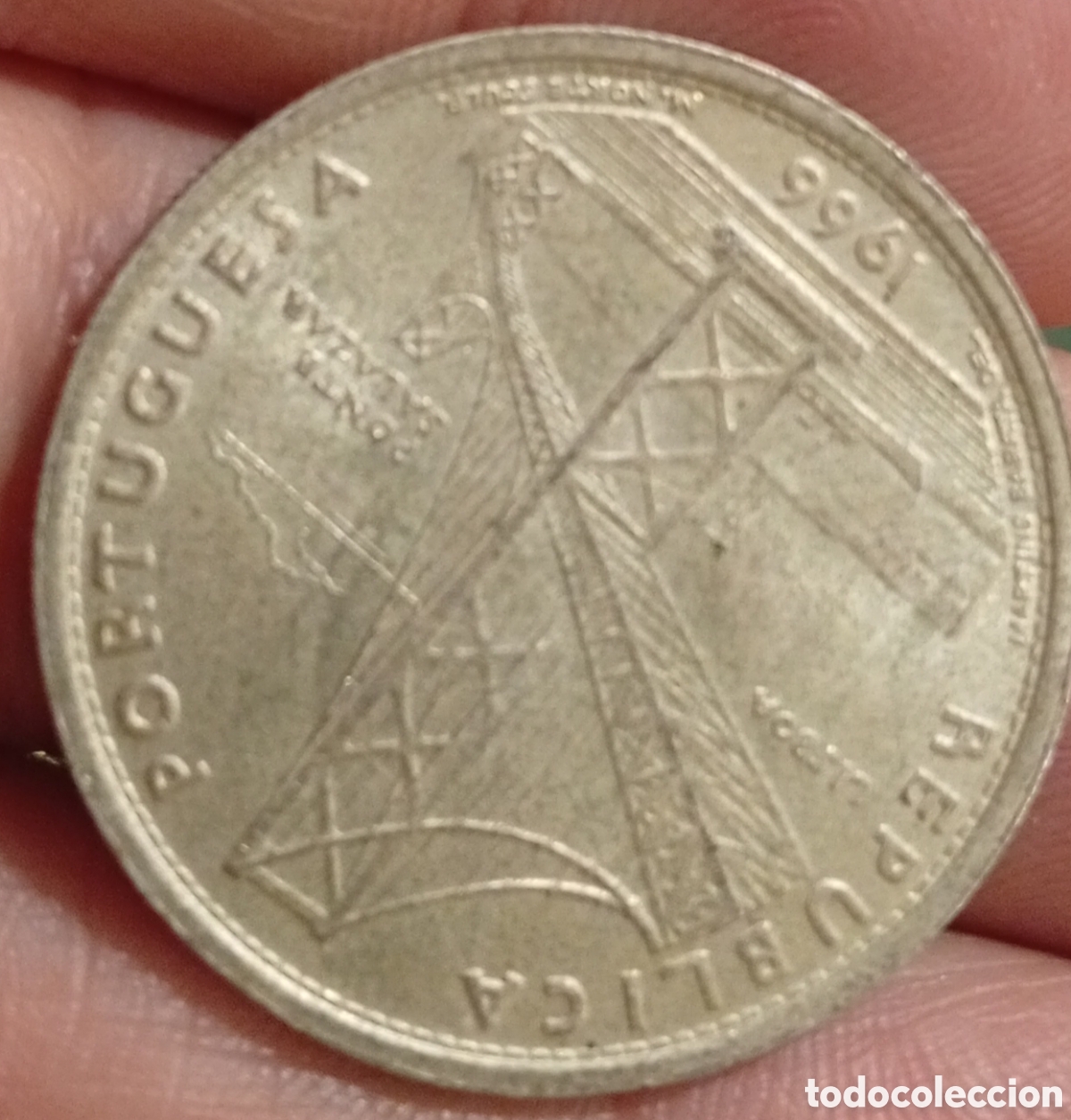 Monete antiche di Europa: Portugal moneda de plata de 20 escudos