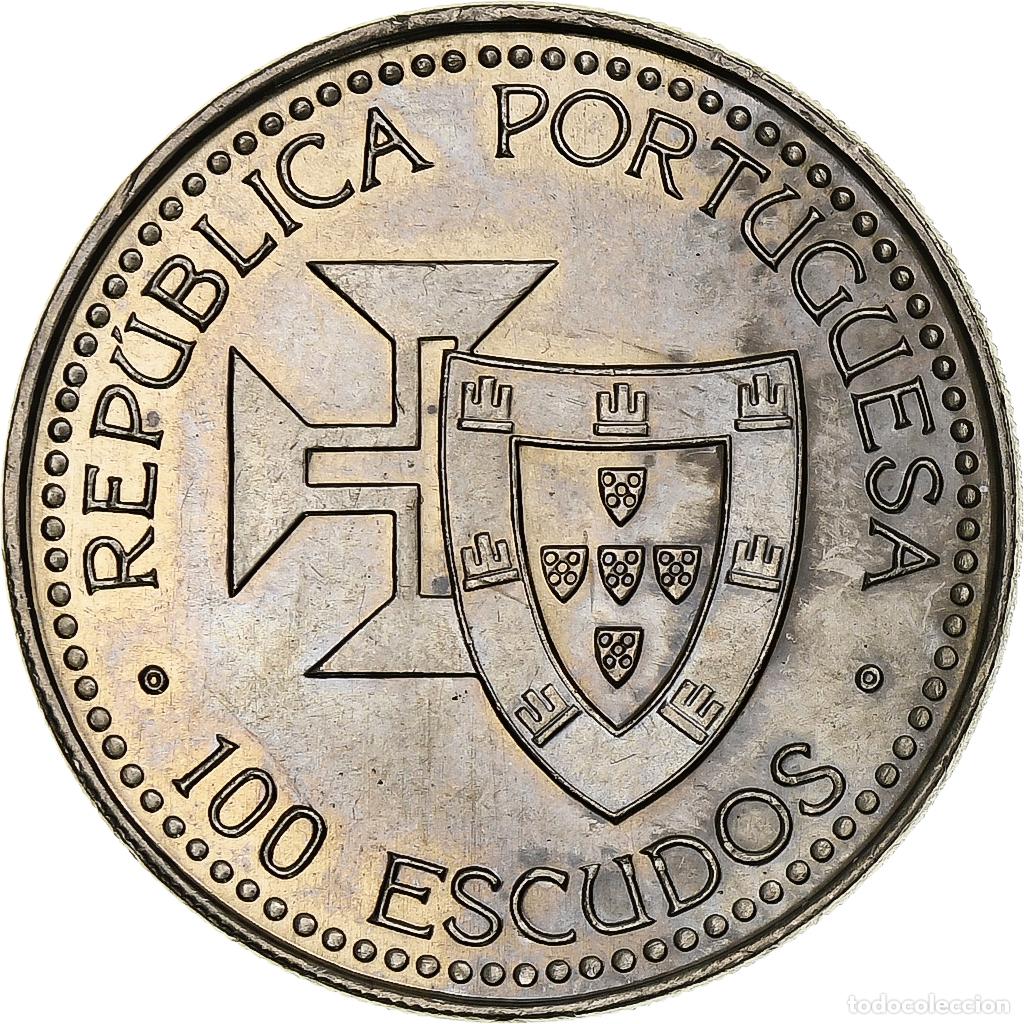 Monedas antiguas de Europa: [#1305286] Portugal, 100 Escudos, Madeira and Porto Santo, 1989, Lisbon, Cobre - n&iacute;quel