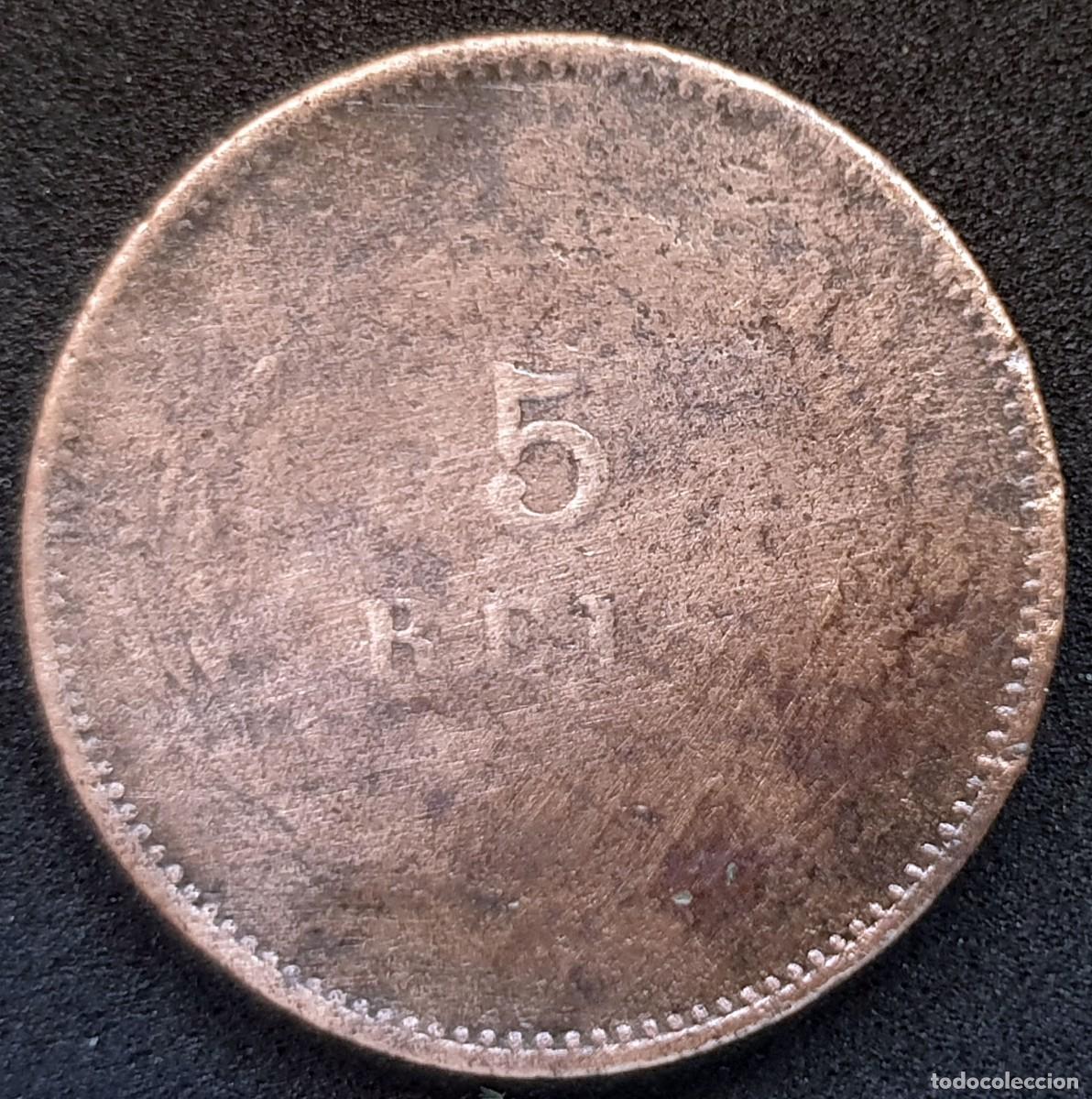 Monedas antiguas de Europa: 5 R&eacute;is (1899) - Portugal