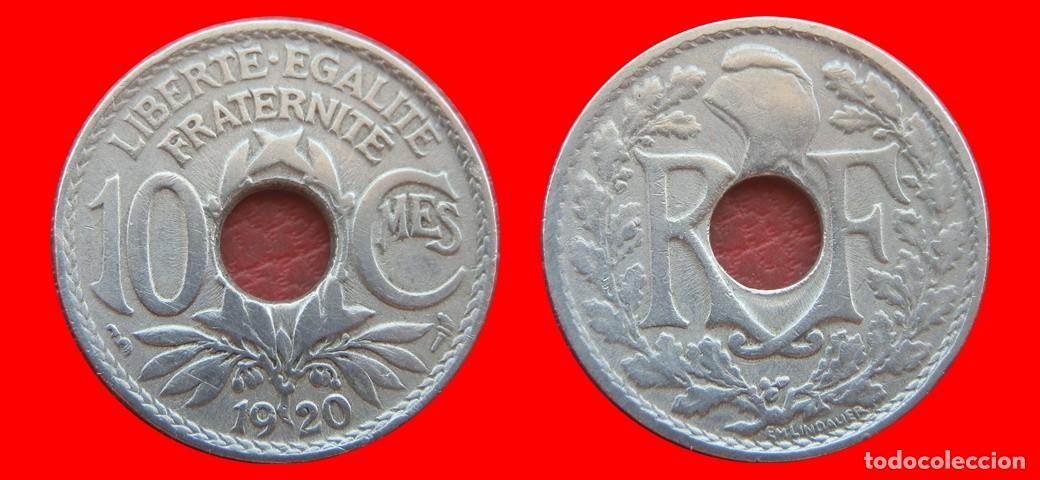 Monedas antiguas de Europa: 10 CENTIMOS 1920 FRANCIA-151588