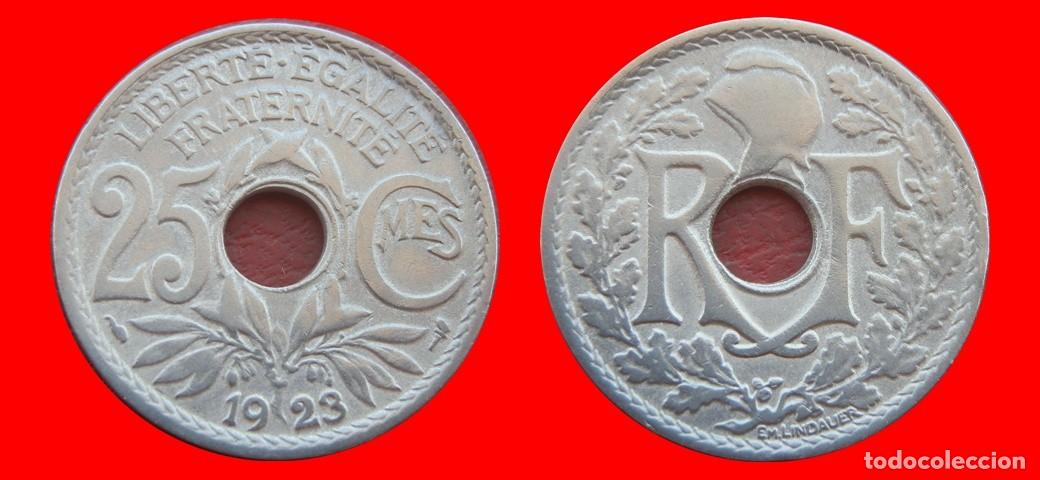 Monedas antiguas de Europa: 25 CENTIMOS 1923 FRANCIA-151592