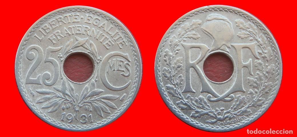 Monedas antiguas de Europa: 25 CENTIMOS 1931 FRANCIA-151593