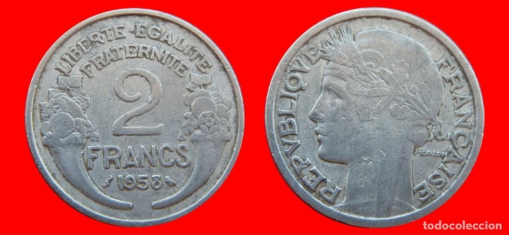 Monedas antiguas de Europa: 2 FRANCOS 1958 ALUMINIO FRANCIA-151618
