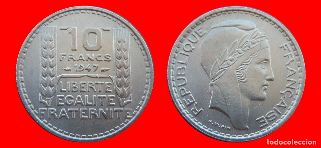 Monedas antiguas de Europa: 10 FRANCOS 1947 FRANCIA-151627