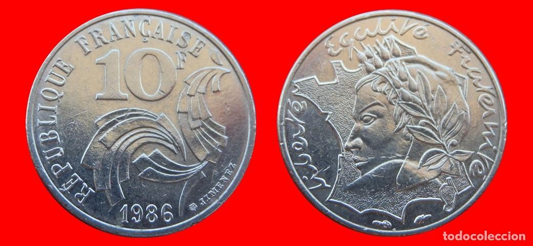 Monedas antiguas de Europa: 10 FRANCOS 1986 FRANCIA-151628