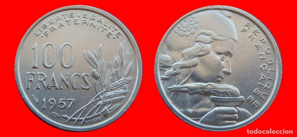 Monedas antiguas de Europa: 100 FRANCOS 1957B FRANCIA-151632