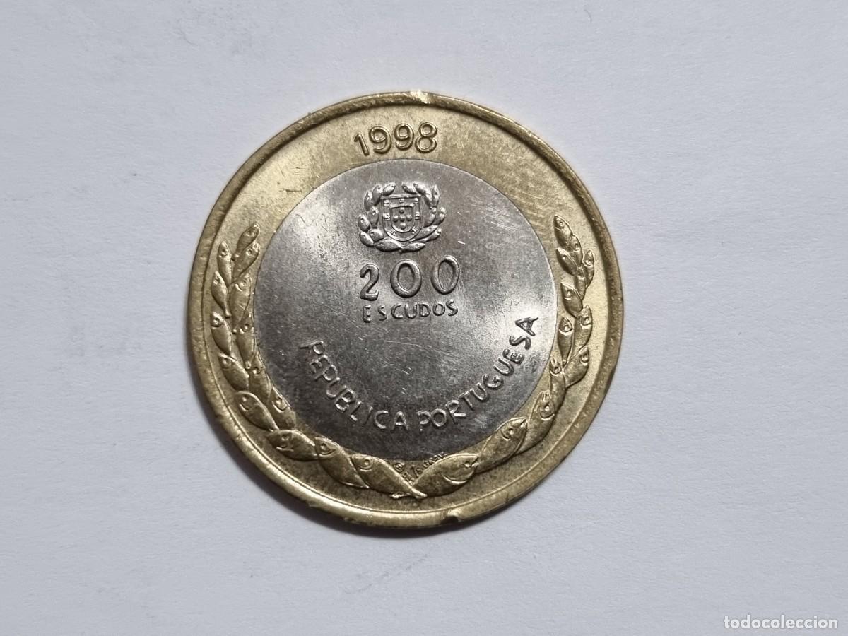 Monedas antiguas de Europa: Antigua Moneda Republica Portuguesa 200 Escudos Expo 98 Portugal 1998