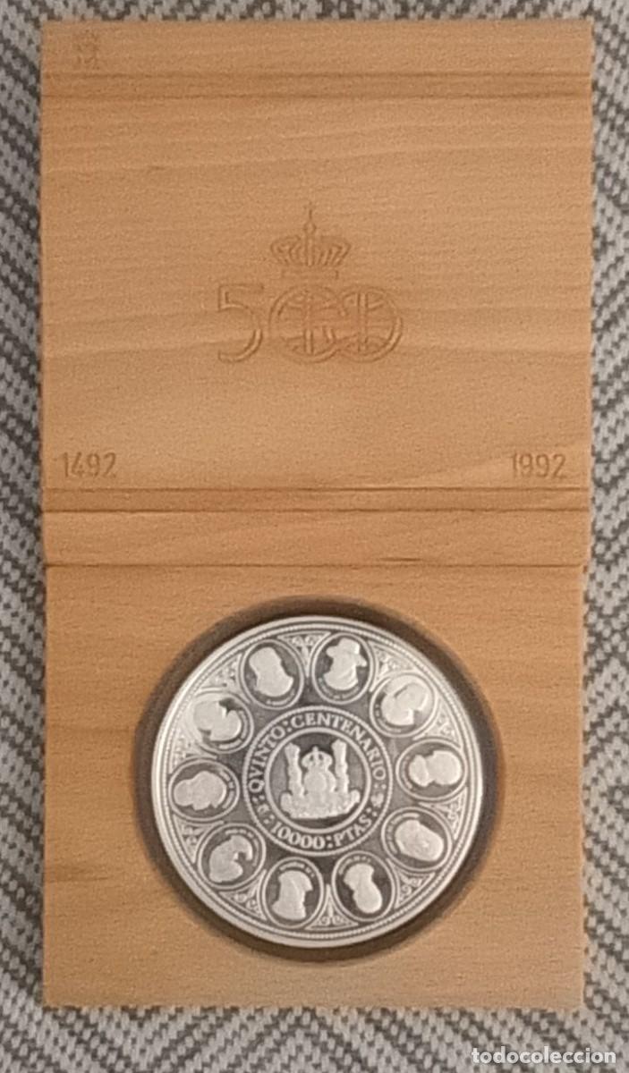 Monedas antiguas de Europa: 10.000 ptas de PLATA. &rdquo;V CENTENARIO&rdquo; - SERIE II - 1990.