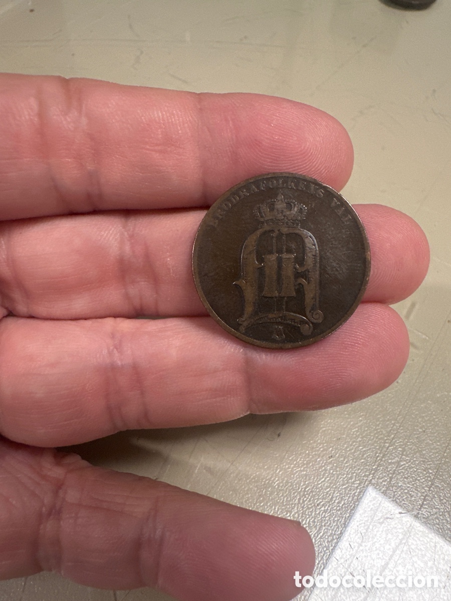 Monedas antiguas de Europa: Moneda de Suecia de 5 ore a&ntilde;o 1883