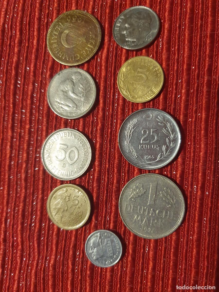 Monedas antiguas de Europa: Monedas varios paises.