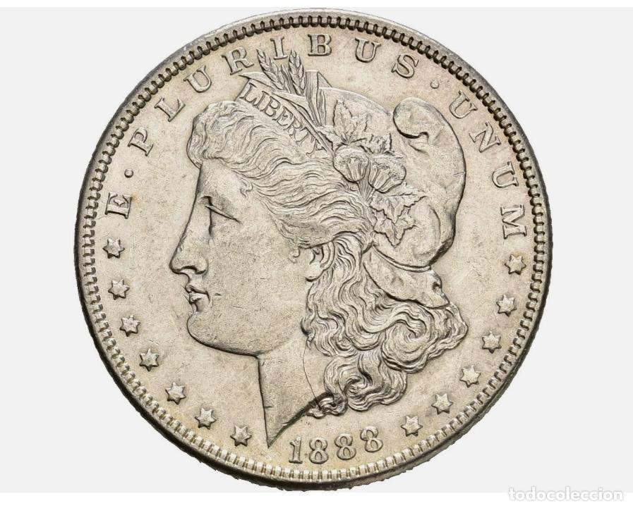 Monedas antiguas de Europa: ESTADOS UNIDOS 1 DOLAR MORGAN 1888