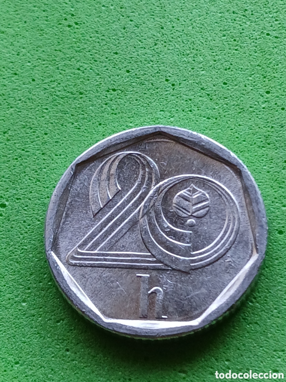 Monedas antiguas de Europa: Rep&uacute;blica Checa 20 hellers 1996 km#2.1