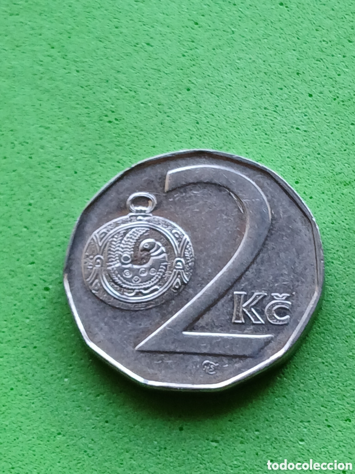 Monedas antiguas de Europa: Rep&uacute;blica Checa 2 coronas 1995 km#9