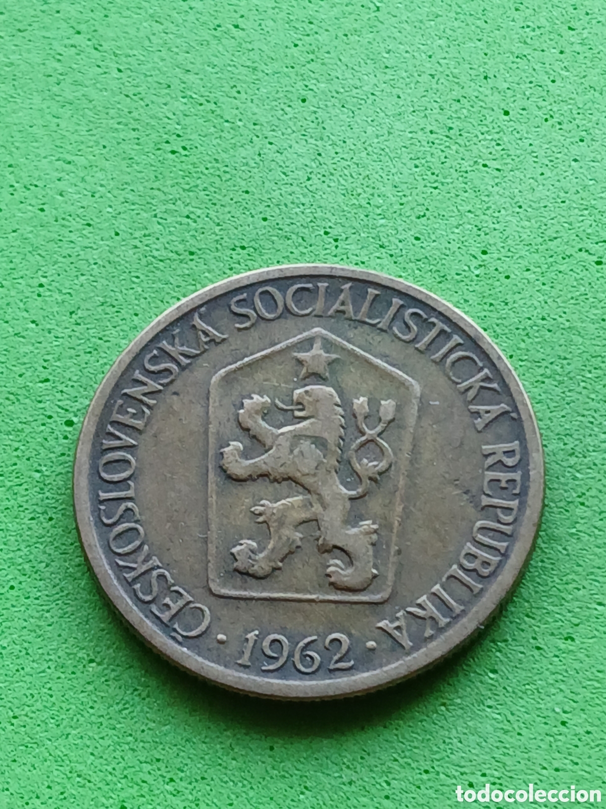 Monedas antiguas de Europa: Checoslovaquia 1 corona 1962 km#50