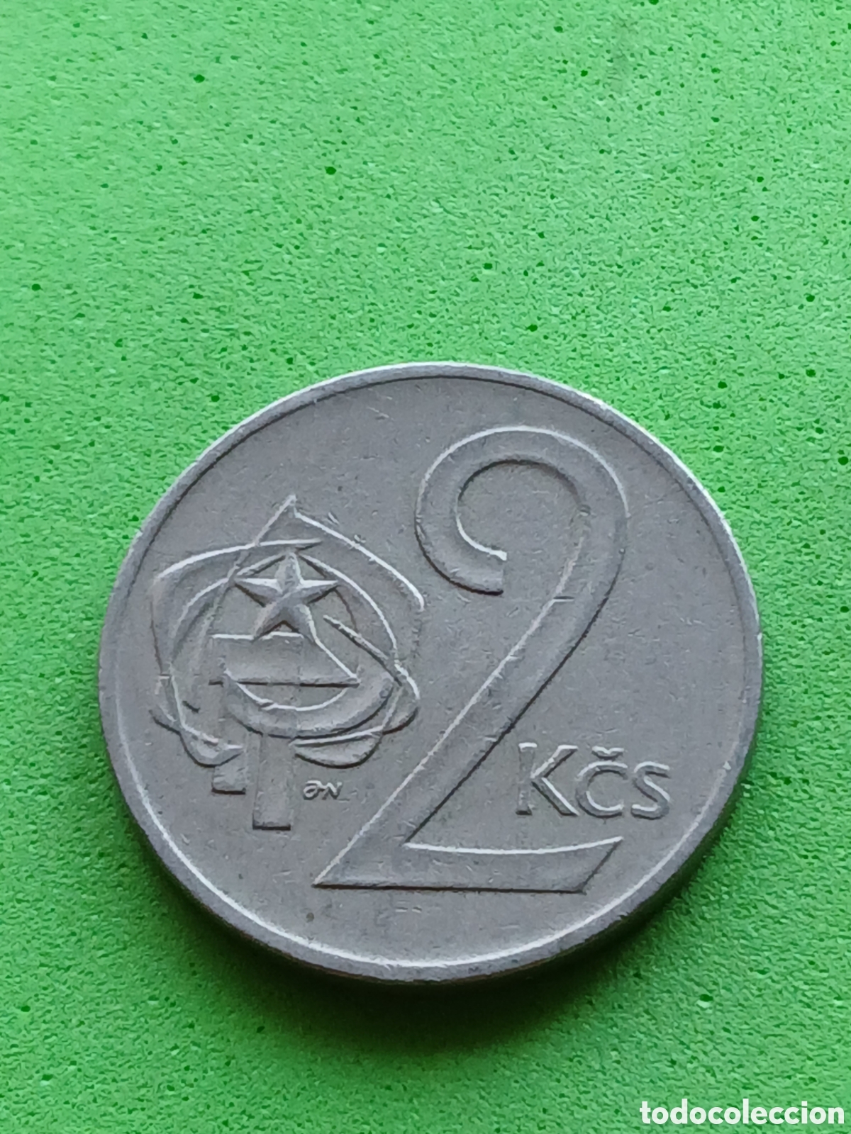 Monedas antiguas de Europa: Checoslovaquia 2 coronas 1972 km#75