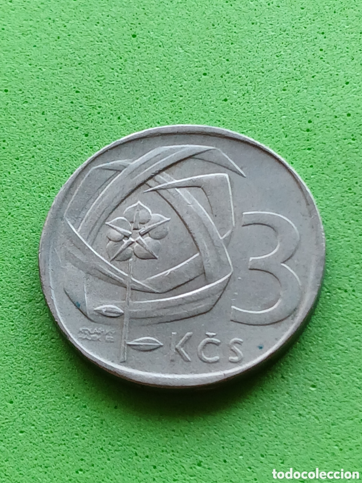 Monedas antiguas de Europa: Checoslovaquia 3 coronas 1966 km#57
