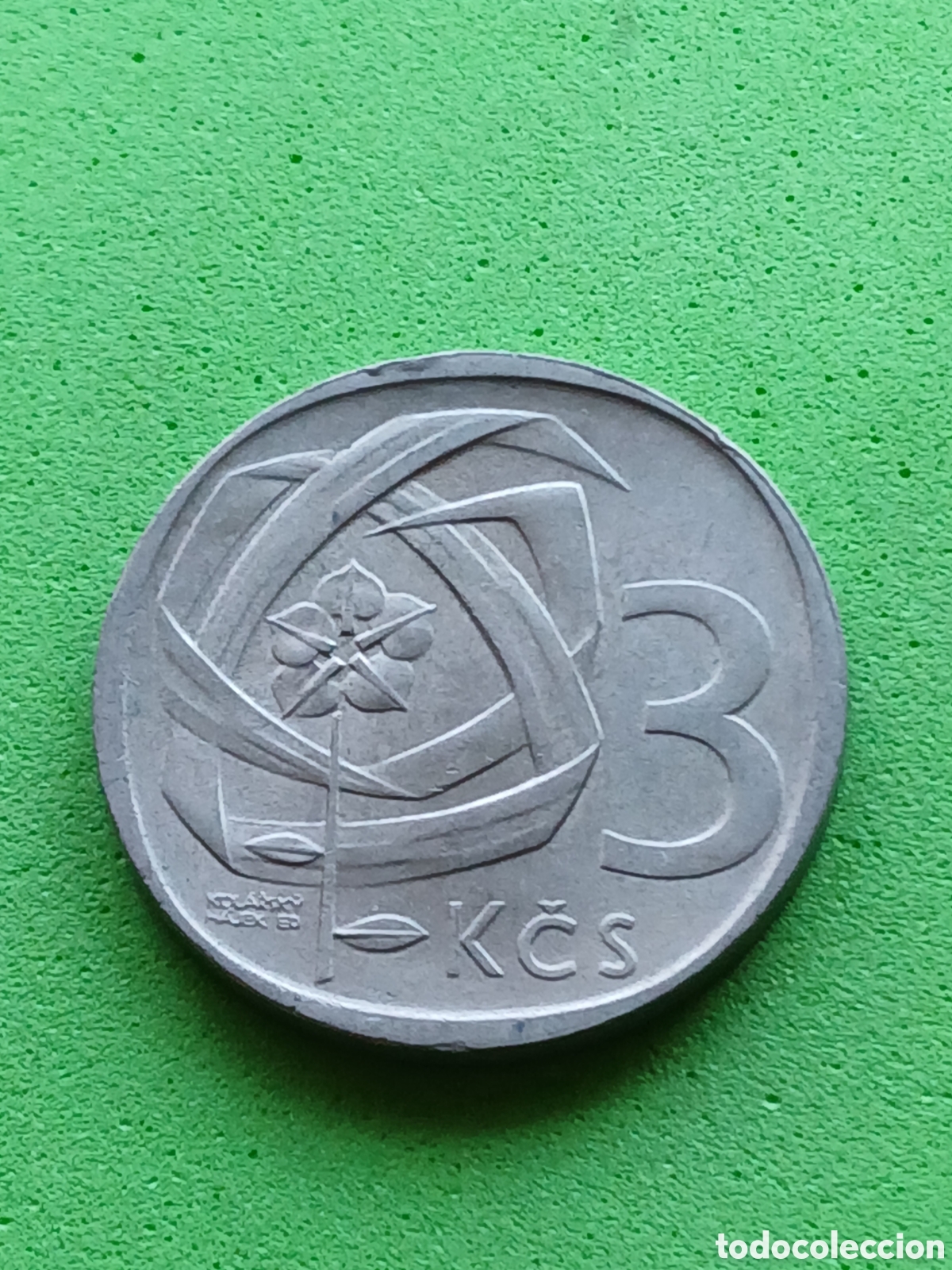 Monedas antiguas de Europa: Checoslovaquia 3 coronas 1968 km#57