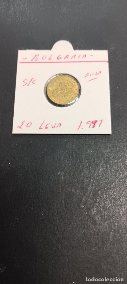 Monedas antiguas de Europa: BULGARIA 20 LEVA 1997 S/C KM=228 (NIQUEL-LAT&Oacute;N)