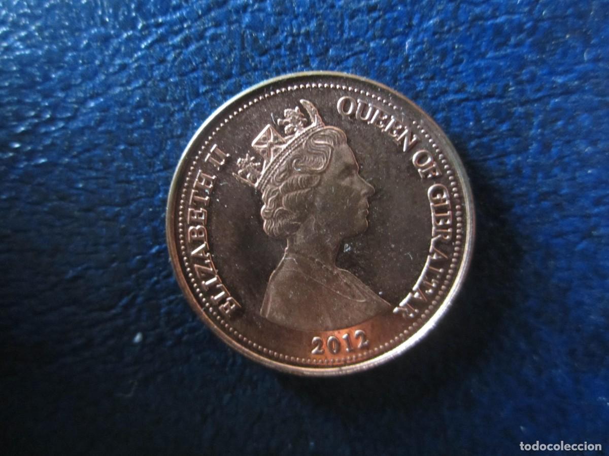 Monedas antiguas de Europa: Gibraltar 1 penique 2012