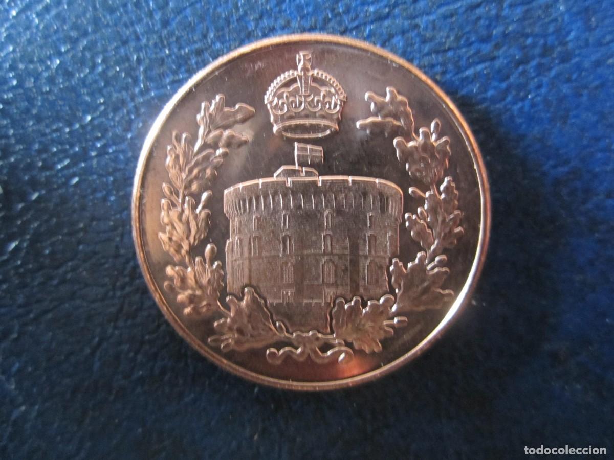 Monedas antiguas de Europa: Gibraltar 2 peniques 2024 Carlos III sin circular