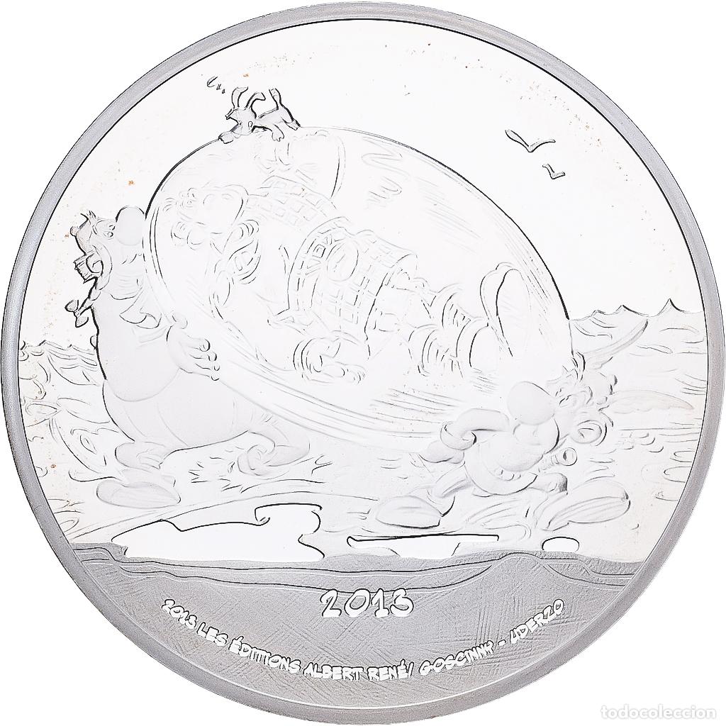 Monedas antiguas de Europa: [#1529837] Francia, 10 Euro, Ast&eacute;rix chez les Pictes, Prueba, 2013, MDP, Plata, FDC