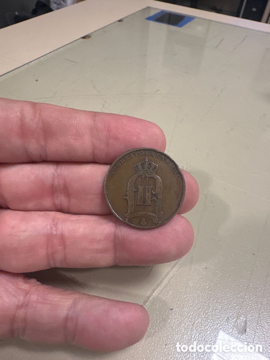Monedas antiguas de Europa: Moneda de Suecia de 5 ore a&ntilde;o 1895