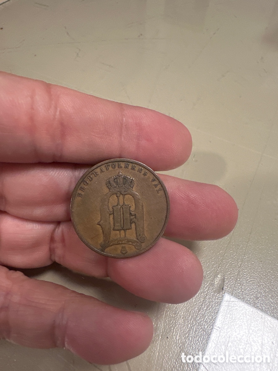 Monedas antiguas de Europa: Moneda de Suecia de 5 ore a&ntilde;o 1898