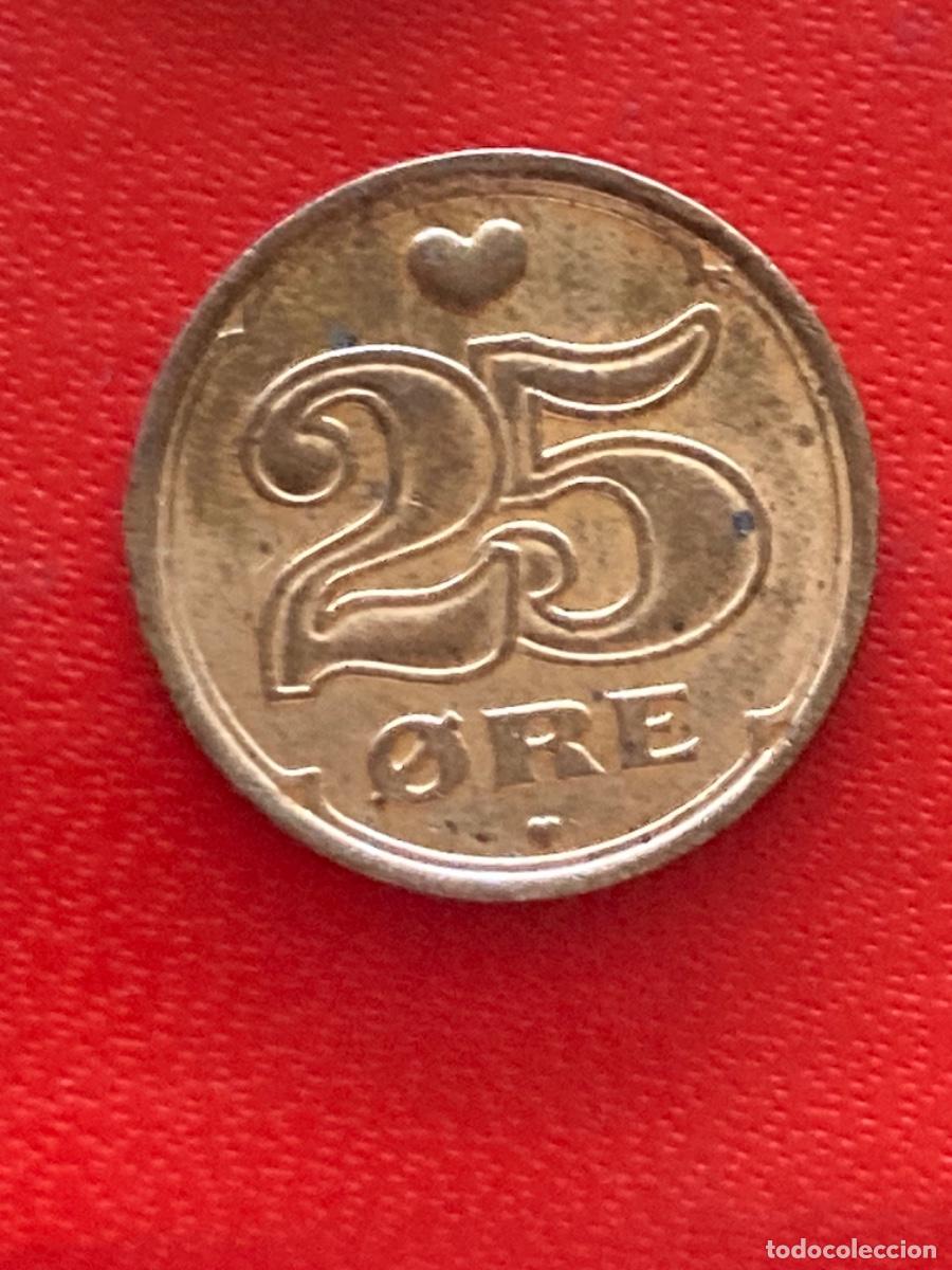 Monedas antiguas de Europa: M&uuml;nze M&uuml;nzen Umlaufm&uuml;nze D&auml;nemark 25 &Ouml;re 2004