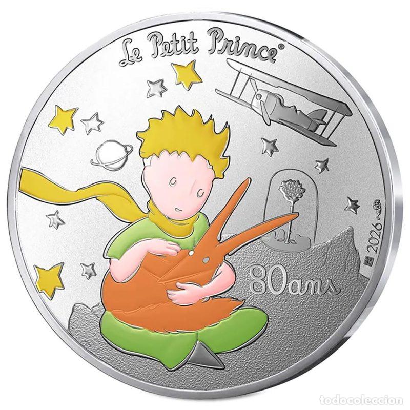 Monedas antiguas de Europa: FRANCIA 10 EURO DE PLATA COLOR 2026 EL PRINCIPITO LE PETIT PRINCE