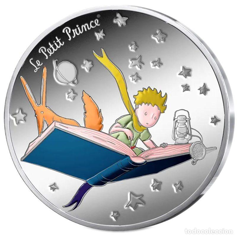 Monedas antiguas de Europa: FRANCIA 10 EURO DE PLATA COLOR 2026 EL PRINCIPITO LE PETIT PRINCE - EL LIBRO