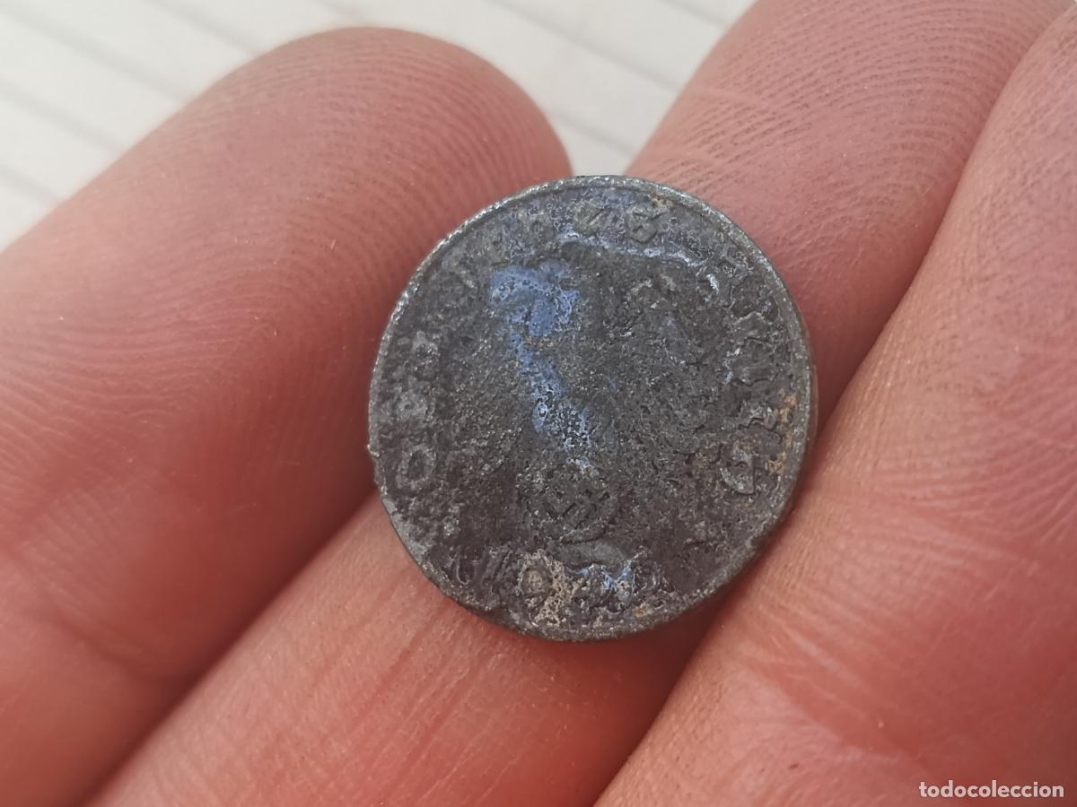 Monedas antiguas de Europa: Alemania. 1 reichspfennig 1940 Svastica nazi