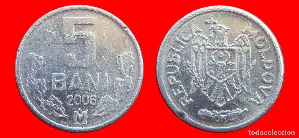 Monedas antiguas de Europa: 5 BANI 2006 MOLDAVIA-151723