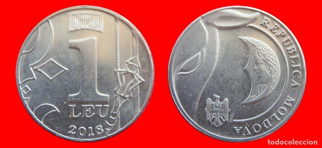 Monedas antiguas de Europa: 1 LEU 2018 MOLDAVIA-151728