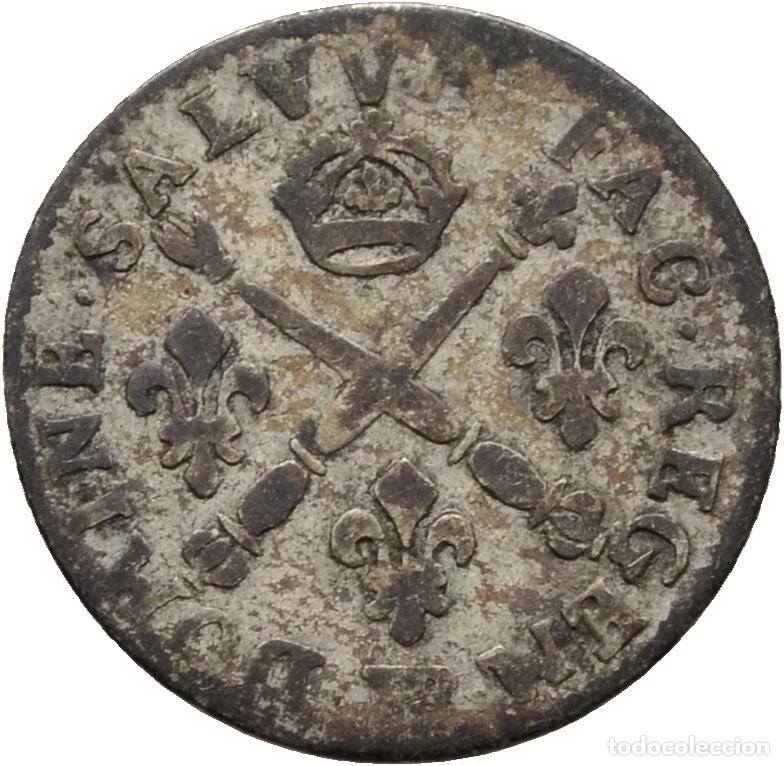 Old Coins of Europe: 5 SOLES 1704 FRANCIA