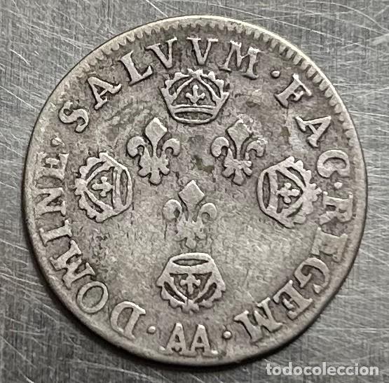 Old Coins of Europe: 10 SOLES 1706 FRANCIA