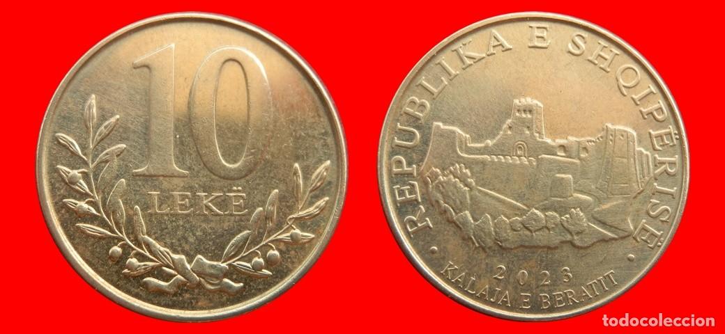 Monedas antiguas de Europa: 10 LEKE 2023 ALBANIA-151748