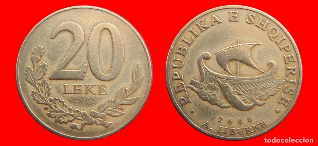 Monedas antiguas de Europa: 20 LEKE 2000 ALBANIA-151750