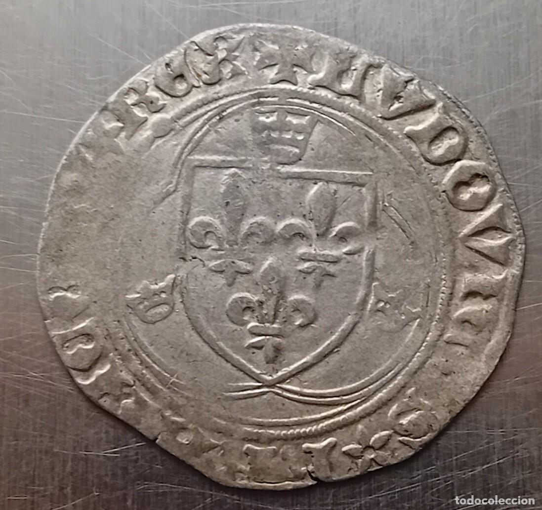 Monedas antiguas de Europa: BLANC 1461-1475 FRANCIA. LUIS XI
