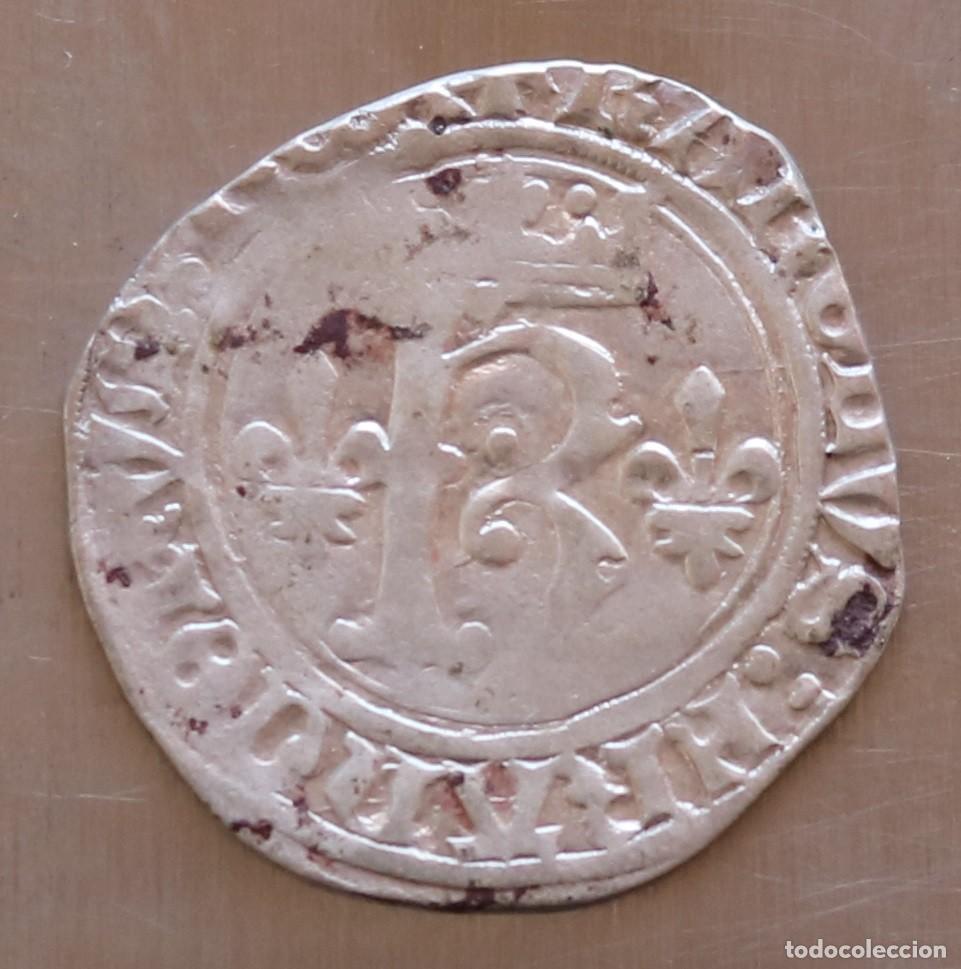Monedas antiguas de Europa: DIZAIN (KAROLUS) 1488 FRANCIA. CARLOS VIII