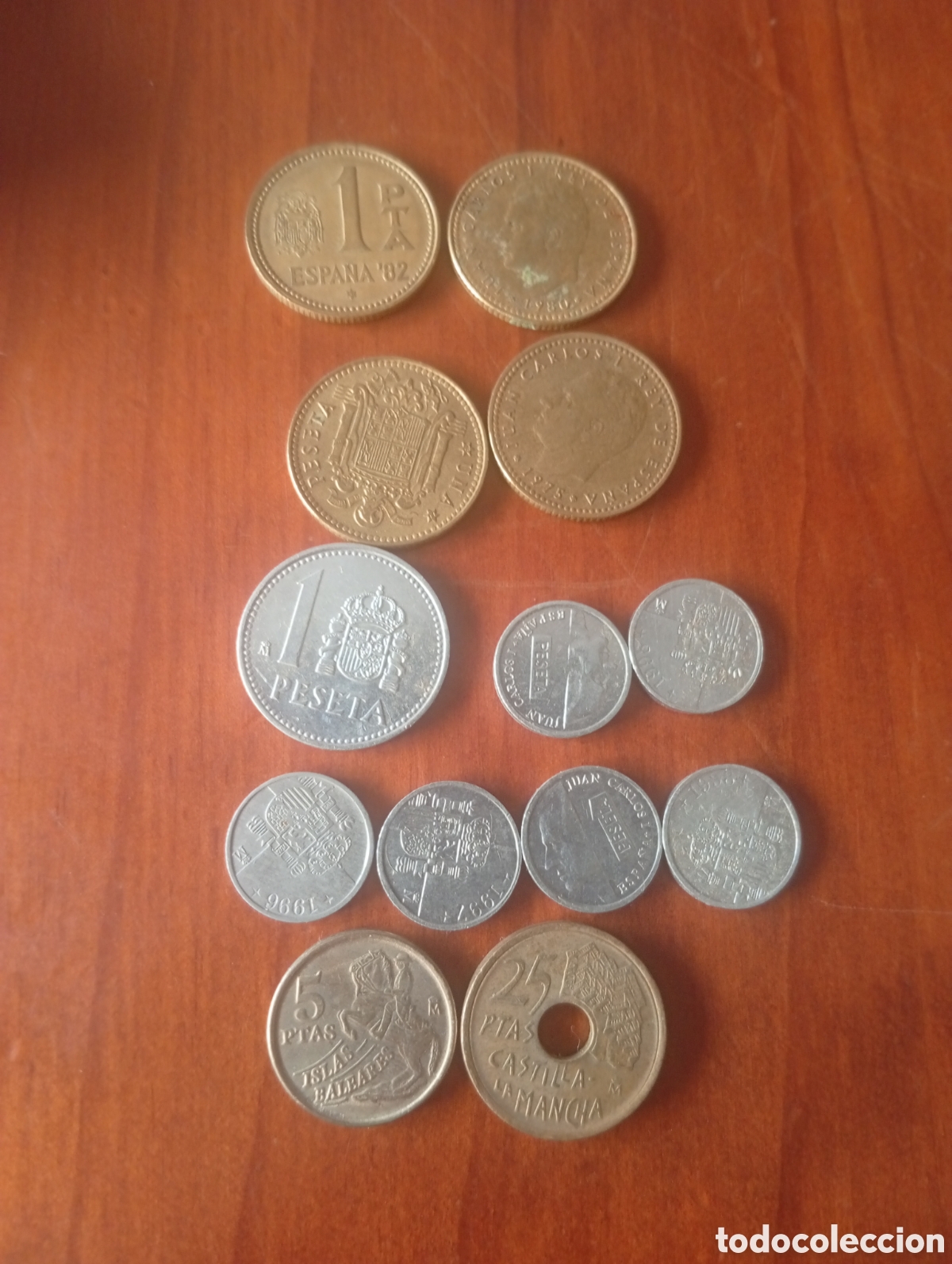 Monedas antiguas de Europa: MONEDA MONEDAS PESETA PESETAS DURO 25 PTAS LOTE